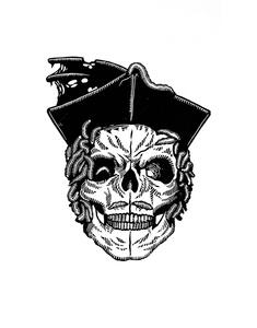 Wormy skull